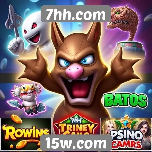 Destaques dos jogos disponíveis no 7hh.com