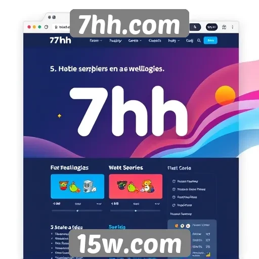 Explorando os recursos de usabilidade do site 7hh.com