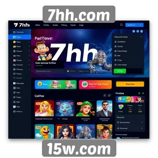 Exploração da interface do usuário em 7hh.com