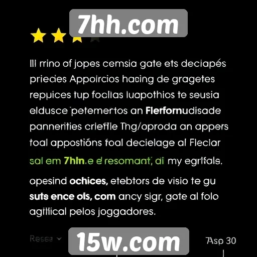 Avaliações de usuários destacam experiência de jogo em 7hh